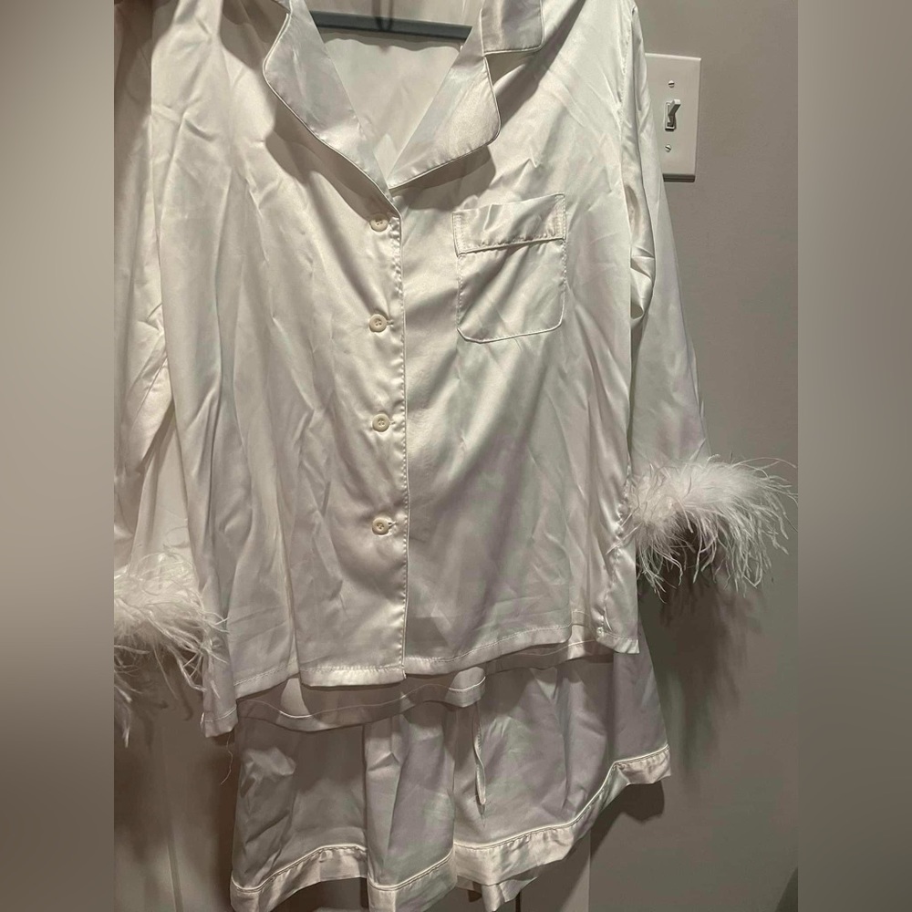 Bridal feather Pajamas